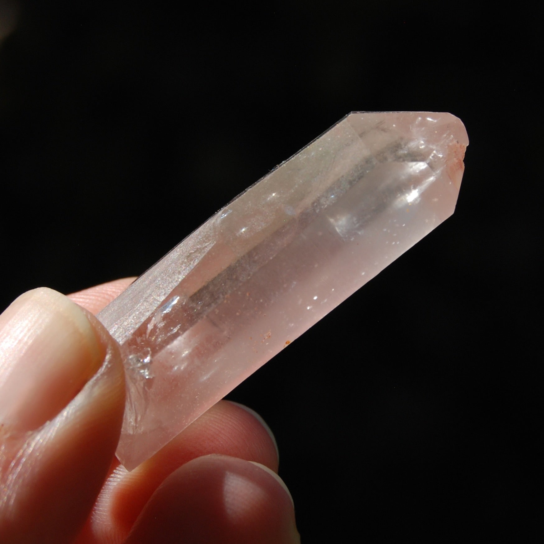 Record Keeper Pink Lithium Lemurian Quartz Crystal Starbrary