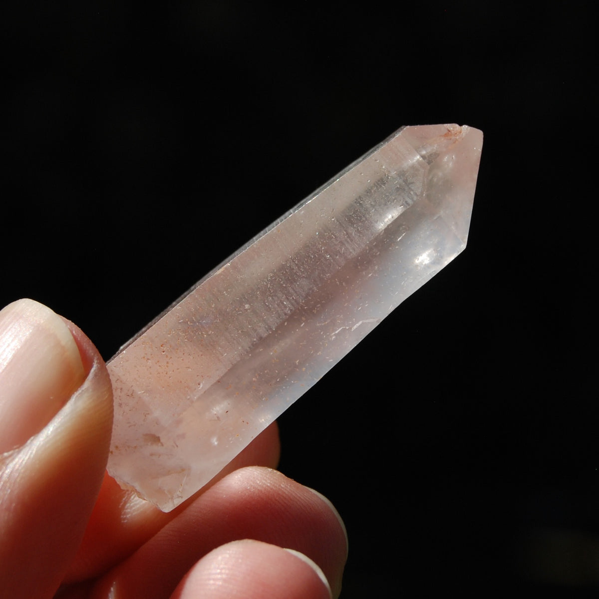 Record Keeper Pink Lithium Lemurian Quartz Crystal Starbrary
