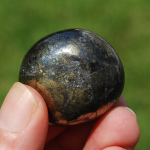 Covellite Crystal Tumbled Stone