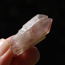 Load image into Gallery viewer, DT ET Tantric Triplet Pink Lithium Lemurian Quartz Crystal Starbrary Cathedral, Brazil
