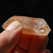 Load image into Gallery viewer, DT Pink Tangerine Lithium Lemurian Quartz Crystal Master Starbrary Channeler

