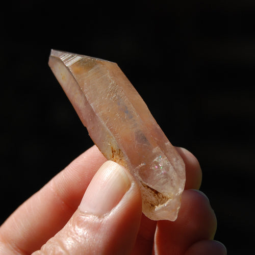 DT Pink Tangerine Lithium Lemurian Quartz Crystal Master Starbrary Channeler