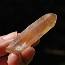 Load image into Gallery viewer, DT Pink Tangerine Lithium Lemurian Quartz Crystal Master Starbrary Channeler
