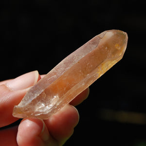 DT Pink Tangerine Lithium Lemurian Quartz Crystal Master Starbrary Channeler