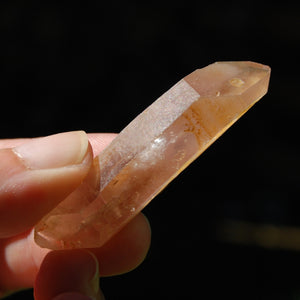 DT Pink Tangerine Lithium Lemurian Quartz Crystal Master Starbrary Channeler