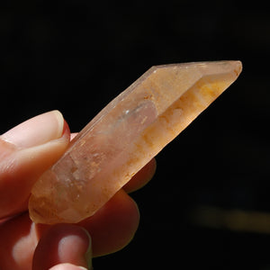 DT Pink Tangerine Lithium Lemurian Quartz Crystal Master Starbrary Channeler