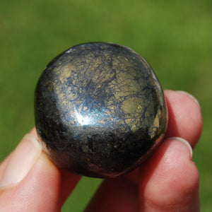 Covellite Crystal Tumbled Stone