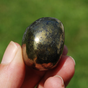 Covellite Crystal Tumbled Stone