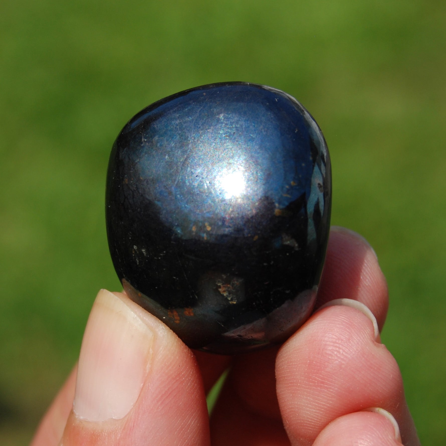 Covellite Crystal Tumbled Stone