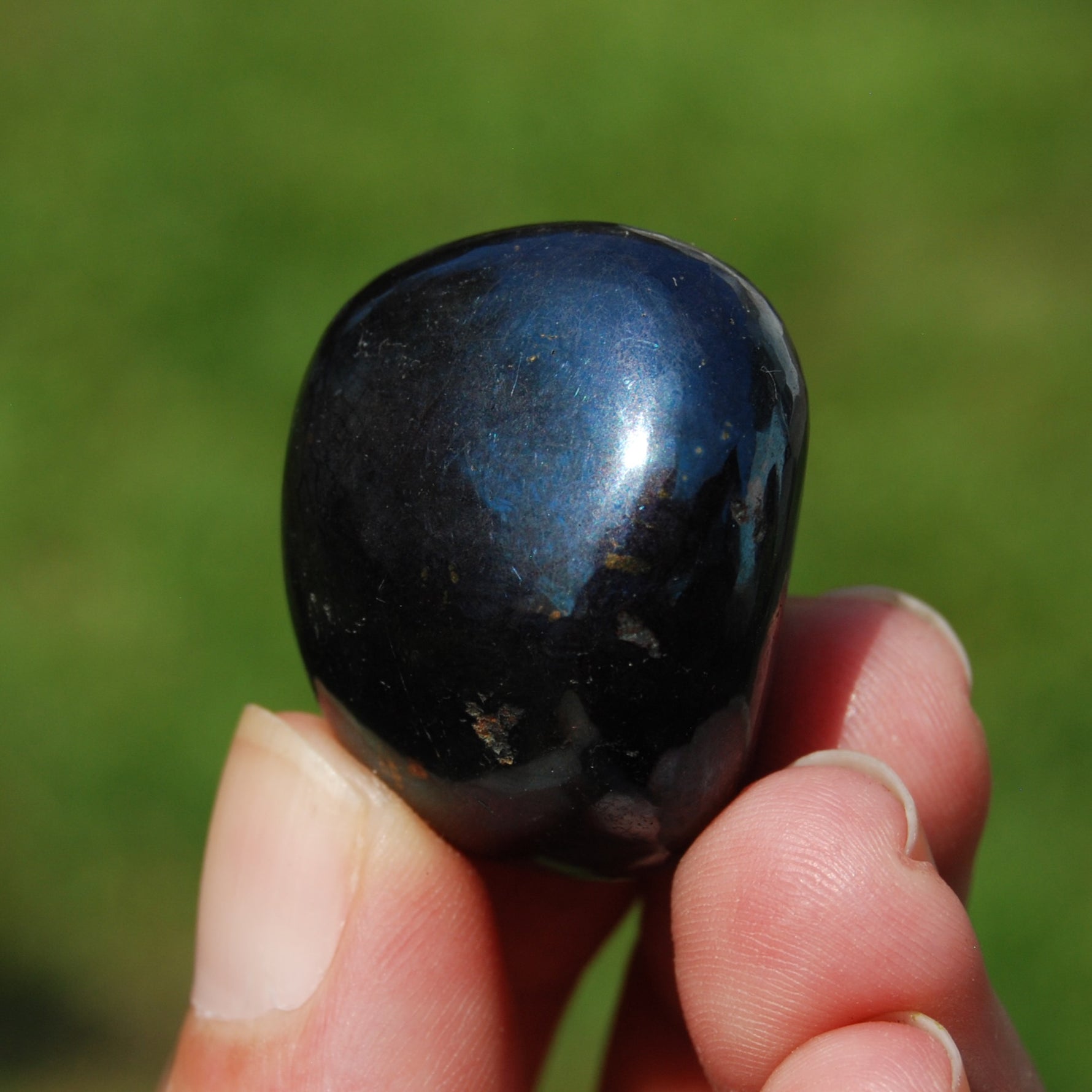 Covellite Crystal Tumbled Stone