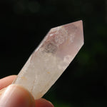 Phantom Pyramid Pink Lithium Lemurian Quartz Crystal