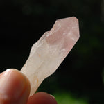 Phantom Pyramid Pink Lithium Lemurian Quartz Crystal