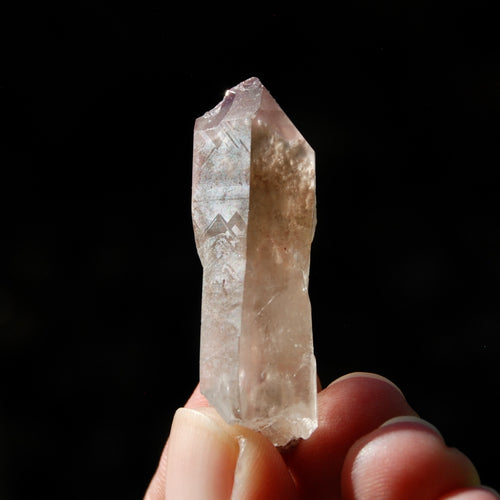 Pink Lithium Lemurian Quartz Crystal Starbrary