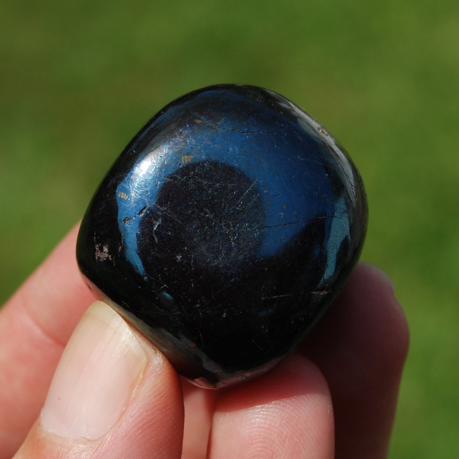Covellite Crystal Tumbled Stone