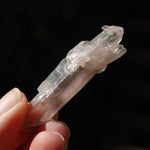 DT ET Earthquake Curved Pink Lithium Lemurian Quartz Crystal Starbrary Cathedral Bridge, Brazil