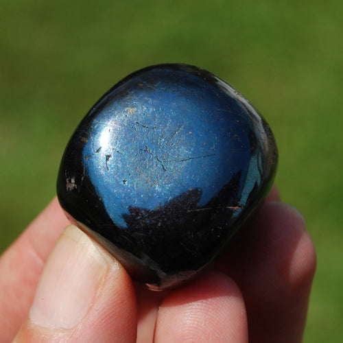 Covellite Crystal Tumbled Stone