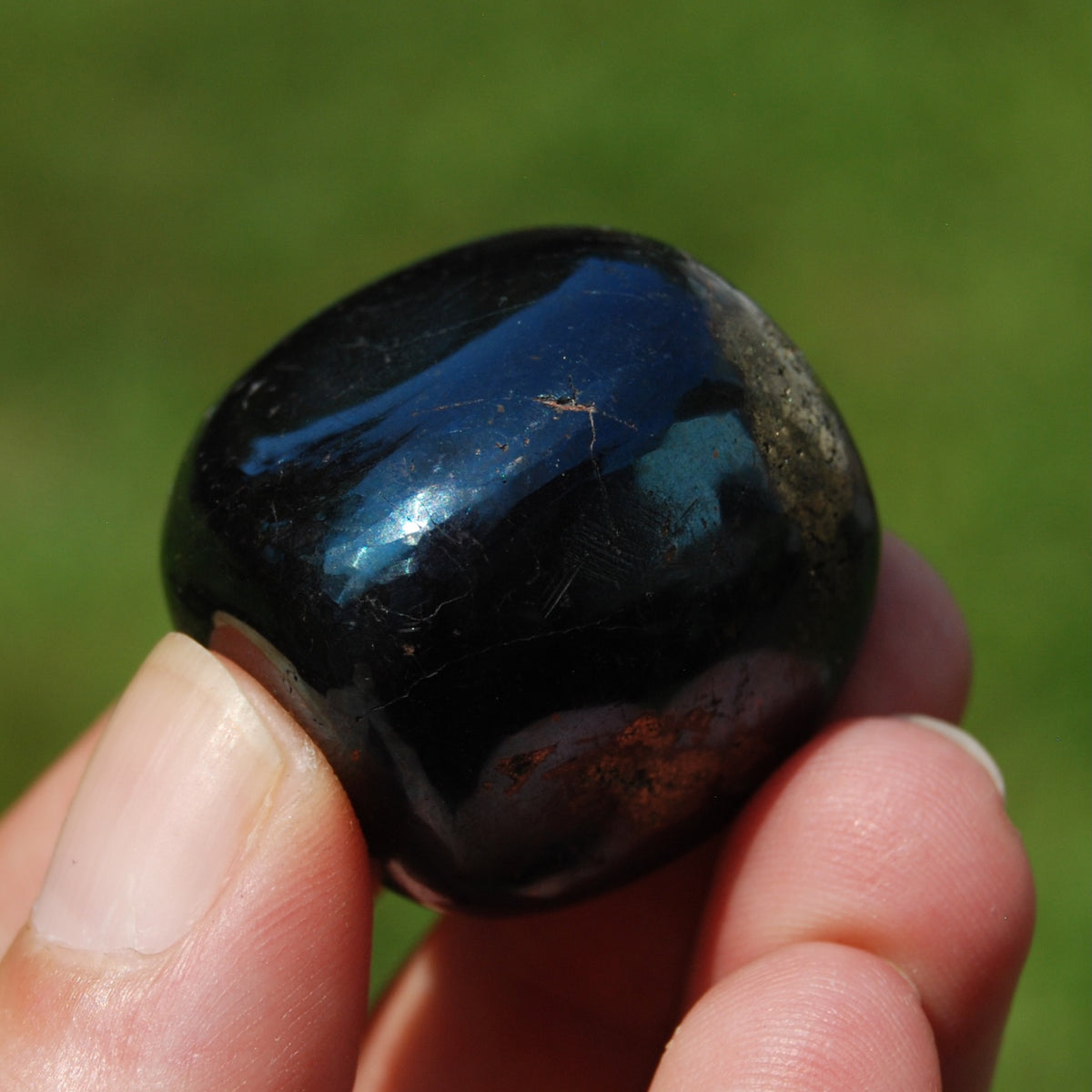 Covellite Crystal Tumbled Stone