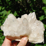 Large Clear Quartz Crystal Cluster