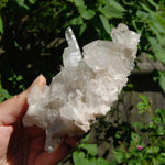 DT ET Clear Quartz Crystal Starbrary Flower Formation Floater