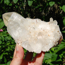 Load image into Gallery viewer, Inner Child Manifestation Clear Quartz Crystal Lightbrary Cluster
