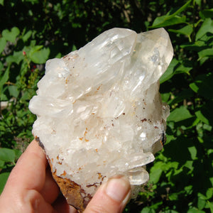 Inner Child Manifestation Clear Quartz Crystal Lightbrary Cluster