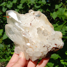 Load image into Gallery viewer, Inner Child Manifestation Clear Quartz Crystal Lightbrary Cluster
