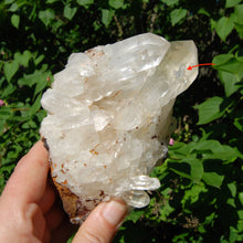 Load image into Gallery viewer, Inner Child Manifestation Clear Quartz Crystal Lightbrary Cluster
