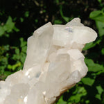 Large Clear Quartz Crystal Cluster