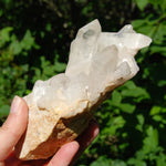 Large Clear Quartz Crystal Cluster
