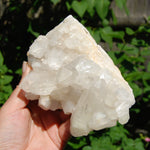 Large Clear Quartz Crystal Cluster