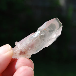 DT Earthquake Pink Lithium Lemurian Quartz Crystal Starbrary, Brazil