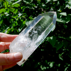 Dow Channeler Colombian Blue Smoke Lemurian Crystal, Santander, Colombia