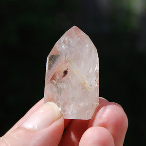 Pink Lithium Quartz Crystal Tower