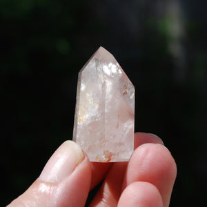 Pink Lithium Quartz Crystal Tower