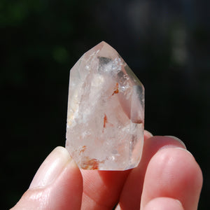 Pink Lithium Quartz Crystal Tower