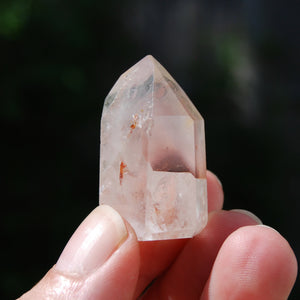 Pink Lithium Quartz Crystal Tower