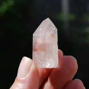 Pink Lithium Quartz Crystal Tower