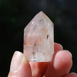 Pink Lithium Quartz Crystal Tower