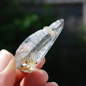 Rare Himalayan Kullu Quartz Crystal Master Stabrary, Rutile Specular Hematite High Altitude Crystal, Kullu Valley c3