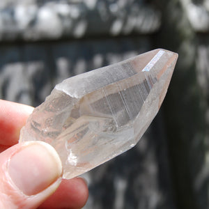 Smoky Lemurian Seed Quartz Crystal, Brazil