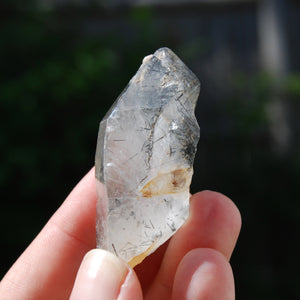 DT Himalayan Kullu Quartz Crystal Stabrary, Rutile Specular Hematite High Altitude Crystal, Kullu Valley