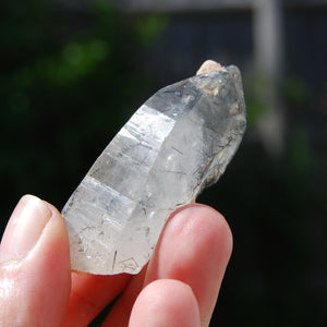 DT Himalayan Kullu Quartz Crystal Stabrary, Rutile Specular Hematite High Altitude Crystal, Kullu Valley