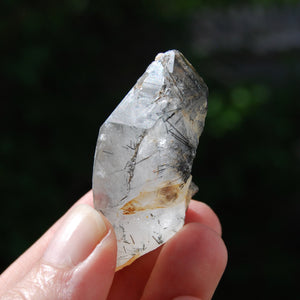 DT Himalayan Kullu Quartz Crystal Stabrary, Rutile Specular Hematite High Altitude Crystal, Kullu Valley