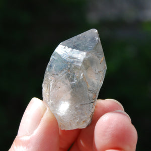 Himalayan Kullu Quartz Crystal Stabrary, Rutile Specular Hematite High Altitude Crystal, Kullu Valley