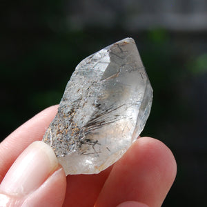 Himalayan Kullu Quartz Crystal Stabrary, Rutile Specular Hematite High Altitude Crystal, Kullu Valley