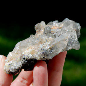 Rare Himalayan Kullu Rutile Quartz Crystal Cluster Floater