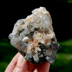 Rare Himalayan Kullu Rutile Quartz Crystal Cluster Floater