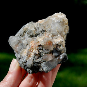 Rare Himalayan Kullu Rutile Quartz Crystal Cluster Floater