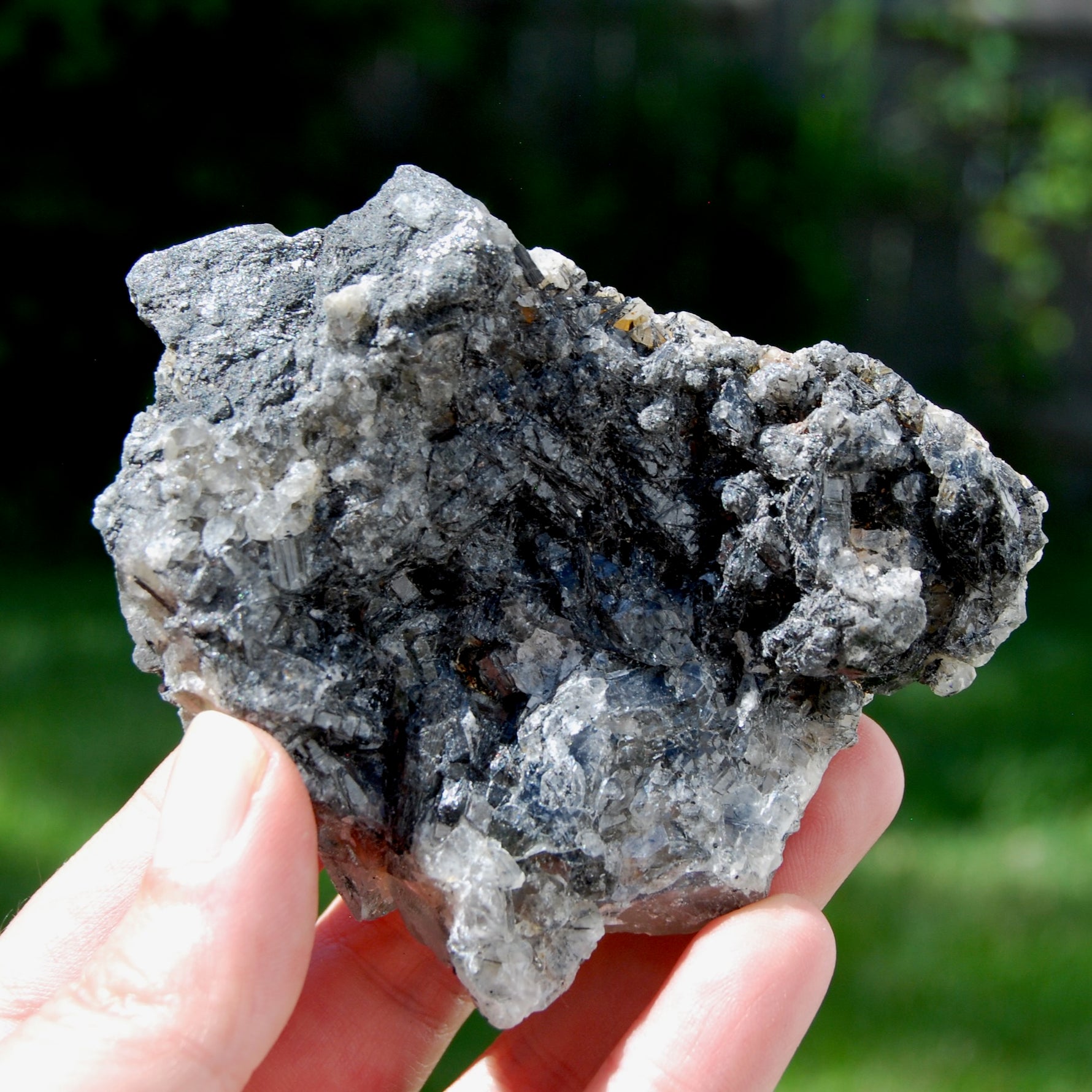 Rare Himalayan Kullu Rutile Quartz Crystal Cluster Floater