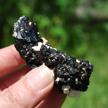 Load image into Gallery viewer, Black Tourmaline Crystal Flower Cluster Floater, Erongo, Namibia
